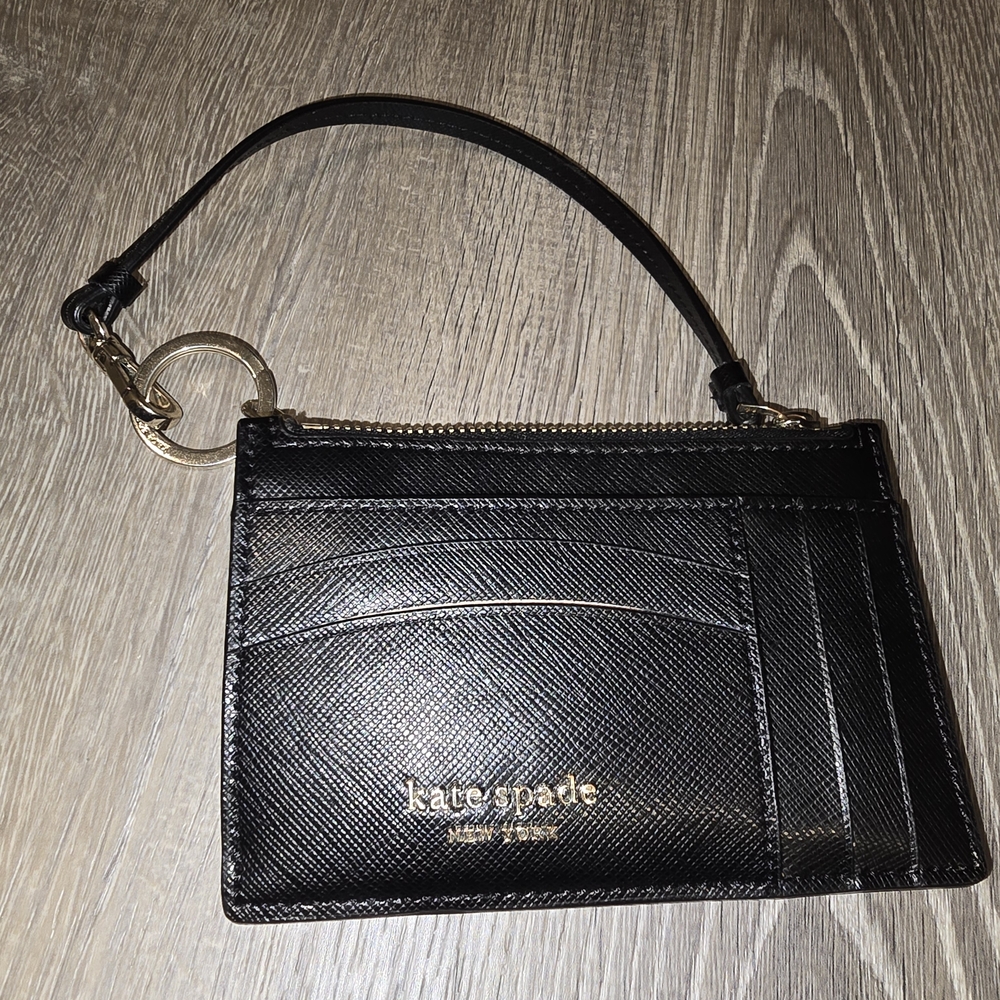 Kate Spade Black Wristlet